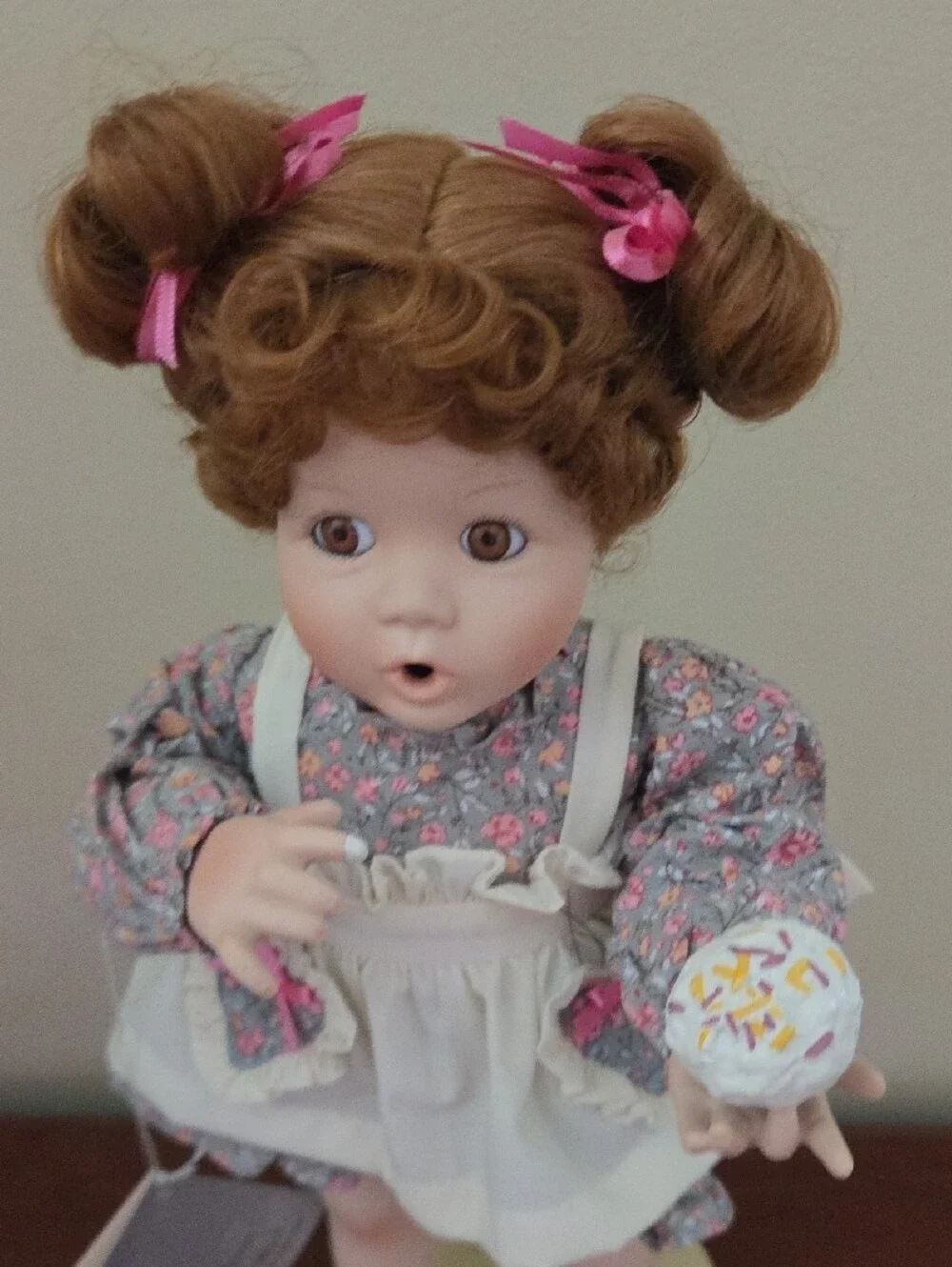 Vintage Porcelain Doll  